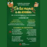 Campaña solidaria de Navidad «De tus manos a su sonrisa» (del 16 de noviembre al 14 de diciembre)