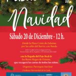 Sábado 20, Pasacalles de Navidad y recepción del Paje Real